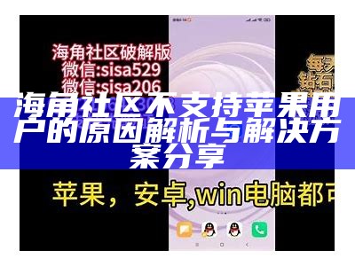 海角社区无法访问的原因及解决办法解析